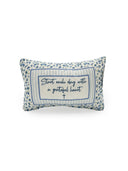 Grateful Heart Quilted Mini Pillow 8" x 12"