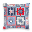 Gwen Patchwork Americana  20" Pillow