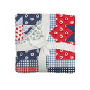 Gwen Patchwork Americana Baby Blanket