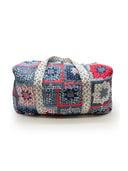 Gwen Patchwork Americana Weekender Duffle Bag