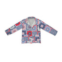 Gwen Patchwork Americana Quilted Snap Jacket