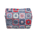 Gwen Patchwork Americana Quilted Makeup Bag