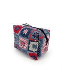Gwen Patchwork Americana Quilted Makeup Bag