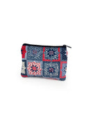 Gwen Patchwork Americana Quilted Makeup Bag