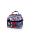 Gwen Patchwork Americana Quilted Travel Case