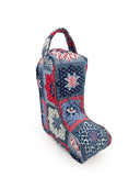 Gwen Patchwork Americana Quilted Boot Bag