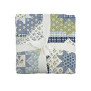 Gwen Patchwork Blue Baby Blanket