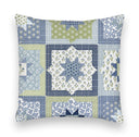 Gwen Patchwork Blue Quilt