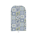 Gwen Patchwork Blue Quilted Garment Bag