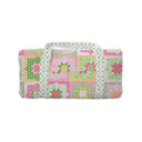 Gwen Patchwork Green Weekender Duffle Bag
