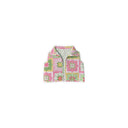 Gwen Patchwork Green Quilted Cate Vest