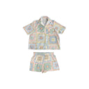 Gwen Patchwork Original Shorty Pajama Set