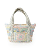Gwen Patchwork Original Zipper Tote Bag