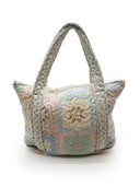 Gwen Patchwork Original Zipper Tote Bag