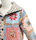 Gwen Patchwork Rose Quilted Barn Jacket