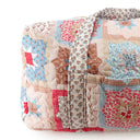 Gwen Patchwork Rose Quilted Weekender Duffle Bag