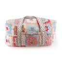 Gwen Patchwork Rose Quilted Weekender Duffle Bag
