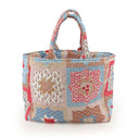 Gwen Patchwork Rose Quilted Handbag