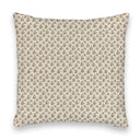 Gwen Patchwork Slate / Linen 20" Pillow