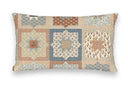 Gwen Patchwork Slate / Linen Quilt