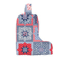 Gwen Patchwork Americana Quilted Boot Bag