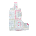 Gwen Patchwork Pastel Quilted Boot Bag
