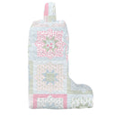 Gwen Patchwork Pastel Quilted Boot Bag