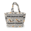 Halloween Dachshunds Quilted Handbag