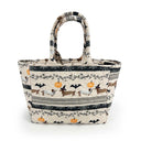 Halloween Dachshunds Quilted Handbag