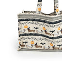 Halloween Dachshunds Quilted Tote
