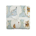 Petal Pups Blue Baby Blanket