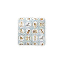 Petal Pups Blue Quilted Pet Bed