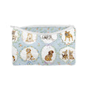 Petal Pups Blue Makeup Bag