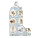 Petal Pups Blue Quilted Boot Bag