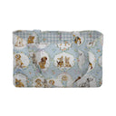 Petal Pups Blue Quilted Tote