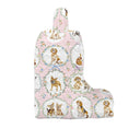 Petal Pups Pink Quilted Boot Bag