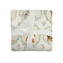 Petal Pups White Baby Blanket