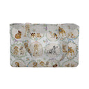 Petal Pups White Quilted Tote