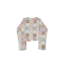 Harper Patchwork Cropped Quilted Jacket