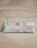 Harper Patchwork Quilted Oblong 14" x33" Pillow