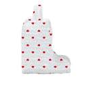 Hearts and Stripes Blue Flag Drift Blue Quilted Boot Bag