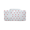 Hearts and Stripes Blue Weekender Duffle Bag