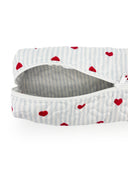 Hearts And Stripes Blue Hot Tools Bag