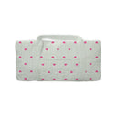 Heart And Stripes Green Weekender Duffle Bag