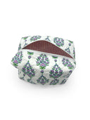 Helen Fuchsia Quilted Makeup Bag