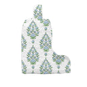 Helen Maya Blue Quilted Boot Bag