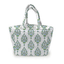Helen Maya Blue Quilted Handbag