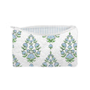 Helen Maya Blue Quilted Makeup Bag