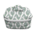 Helen Maya Blue Quilted Travel Case