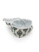 Helen Maya Blue Quilted Travel Case